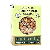 Algopix Similar Product 16 - Spicely Organic Coriander Seeds 03 Oz