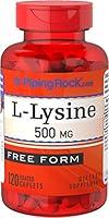 Algopix Similar Product 10 - L-Lysine 500mg 120 Capsules