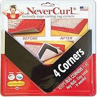 Algopix Similar Product 12 - NeverCurl Best V Shape Design Rug