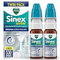 Algopix Similar Product 12 - Vicks Sinex SEVERE Nasal Spray