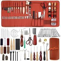 Algopix Similar Product 13 - Dorhui 194 Pieces Leather Working Tools