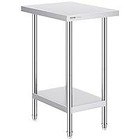 Algopix Similar Product 11 - VEVOR Stainless Steel Prep TableHeavy