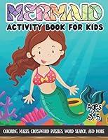 Algopix Similar Product 17 - Mermaid Activity Book For Kids Ages