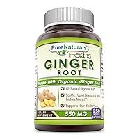 Algopix Similar Product 1 - Pure Naturals Ginger Root 550 Mg 250