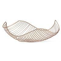 Algopix Similar Product 13 - Vistella Fruit Bowl Basket in Copper