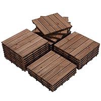 Algopix Similar Product 6 - Yaheetech 27PCS Interlocking Patio Deck