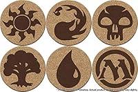 Algopix Similar Product 19 - Magic The Gathering MTG 6 Cork Coaster