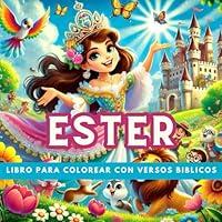 Algopix Similar Product 19 - Coloreando la Biblia Ester La Reina