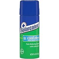 Algopix Similar Product 13 - Solarcaine Cool Aloe Burn Relief Spray