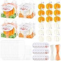 Algopix Similar Product 5 - Hoolerry 24 Sets Pumpkin Candles Fall