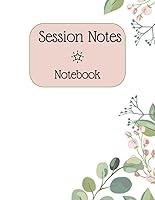 Algopix Similar Product 5 - Session Notes Notebook For Therapists