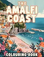 Algopix Similar Product 11 - The Amalfi Coast Italy Colouring Book