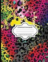 Algopix Similar Product 11 - Composition Notebook  Neon Leopard