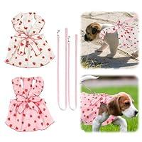 Algopix Similar Product 16 - 2pcs Girl Dog Dresses Strawberry