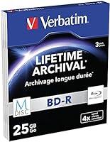 Algopix Similar Product 10 - Verbatim 43827  MDISC BDR 4X 3Pack