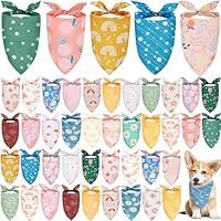 Algopix Similar Product 3 - 50 Pack Dog Bandanas Bulk Summer Spring