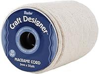Algopix Similar Product 19 - Darice 197115 Macrame Cord Natural