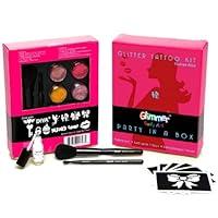 Algopix Similar Product 14 - Glimmer Body Art Party in a Box
