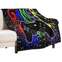 Algopix Similar Product 5 - Boys Gaming Blanket Kids Boys Girls