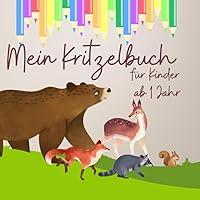 Algopix Similar Product 8 - Kritzelbuch fr Kinder ab 1 Jahr