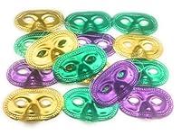 Algopix Similar Product 18 - Oojami Mardi Gras Metallic HalfMasks