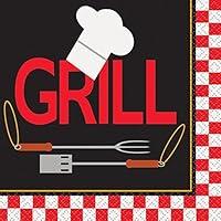 Algopix Similar Product 18 - Backyard BBQ Beverage Napkins, 16ct