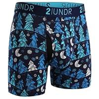 Algopix Similar Product 1 - 2UNDR Mens 6 Swing Shift Boxer Briefs