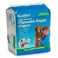 Algopix Similar Product 1 - Clean Go Pet Disposable Doggie Diapers
