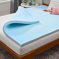 Algopix Similar Product 8 - LINENSPA Memory Foam Mattress Topper 