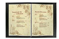 Algopix Similar Product 16 - Sigel Menu Folder with Book Screw with