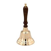 Algopix Similar Product 10 - Benzara Handcrafted Brass Hand Bell