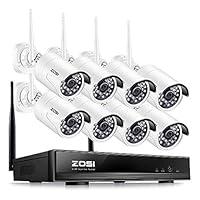 Algopix Similar Product 5 - ZOSI 8CH 1080P Wireless Security