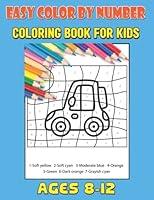 Algopix Similar Product 16 - Easy Color By Number Coloring Book For