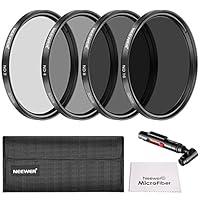 Algopix Similar Product 14 - NEEWER 52mm ND Lens Filter Kit ND2 ND4