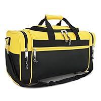 Algopix Similar Product 12 - DALIX 21 Blank Sports Duffle Bag Gym
