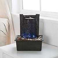 Algopix Similar Product 11 - Pure Garden Tabletop Waterfall 