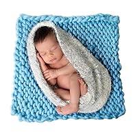Algopix Similar Product 15 - Play Tailor Chunky Knit Blanket for