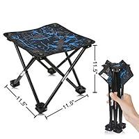 Algopix Similar Product 15 - AILLOVCOL Camping Stool Portable