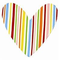 Algopix Similar Product 20 - Coton Colors Striped Heart Big