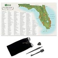 Algopix Similar Product 18 - Golf Maps USA Florida State Golf