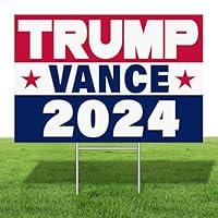 Algopix Similar Product 16 - Trump Vance Yard Sign Trump JD Vance