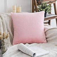 Algopix Similar Product 5 - MIULEE Decorative White Fur Pillow