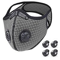 Algopix Similar Product 3 - WISREMT Cycling Face Mask Nylon