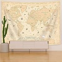 Algopix Similar Product 3 - Mtsxfy Old World Map Tapestry Wall