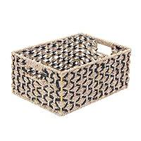 Algopix Similar Product 7 - Villacera Rectangle Hand Weaved Wicker