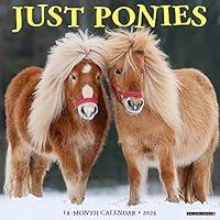 Algopix Similar Product 3 - Ponies 2024 12" x 12" Wall Calendar