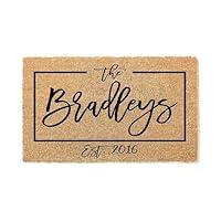 Algopix Similar Product 3 - Personalized Custom Doormat 