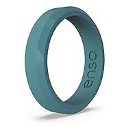 Algopix Similar Product 15 - Enso Rings Bevel Thin Silicone Wedding