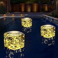 Algopix Similar Product 15 - LanPool Solar Floating Pool Lights