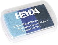 Algopix Similar Product 15 - 3 colour ink Pad / blue tones